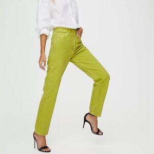 Agolde Matcha 90s Straight Leg Jeans